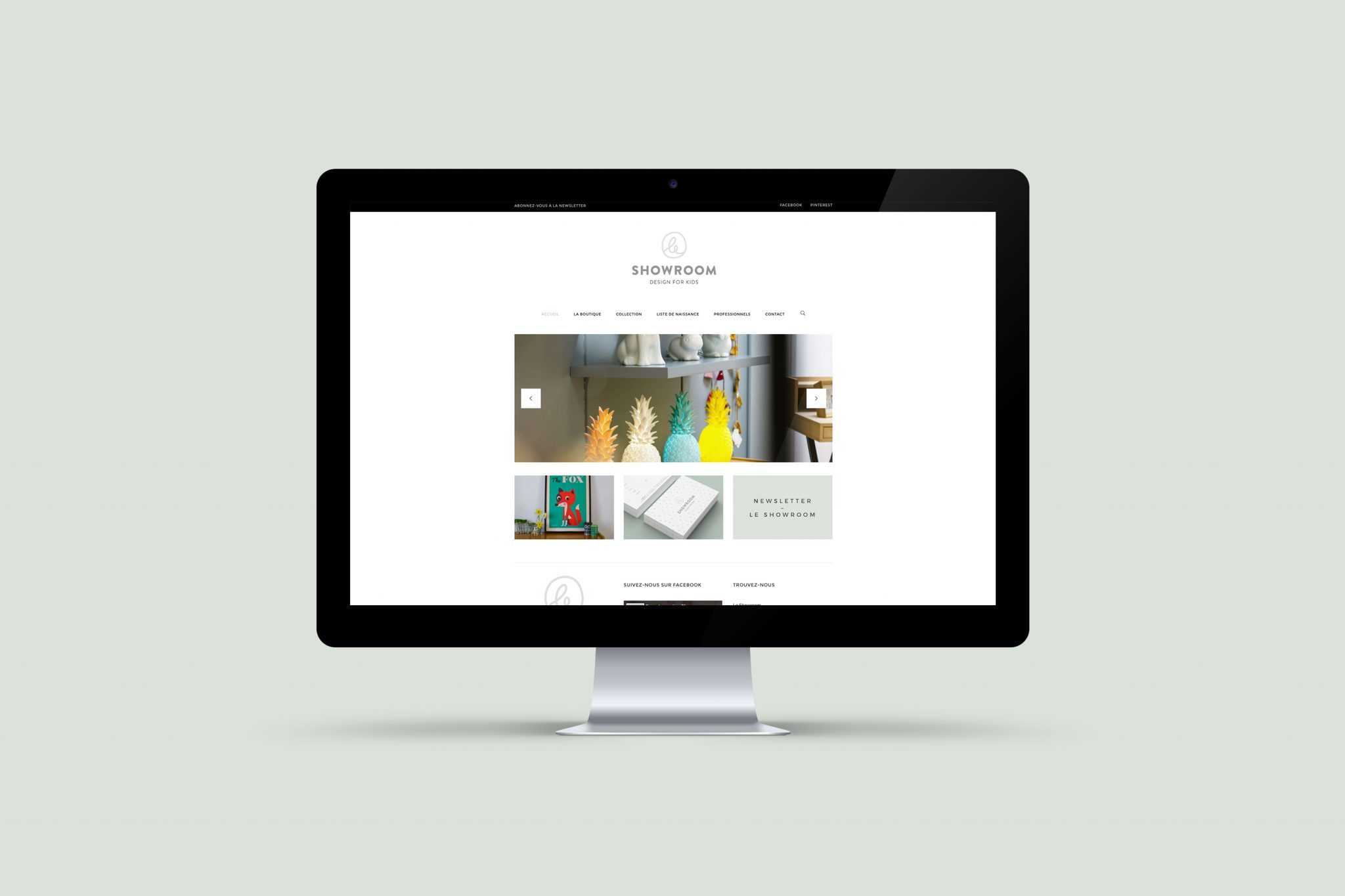 le-showroom-site-web-design