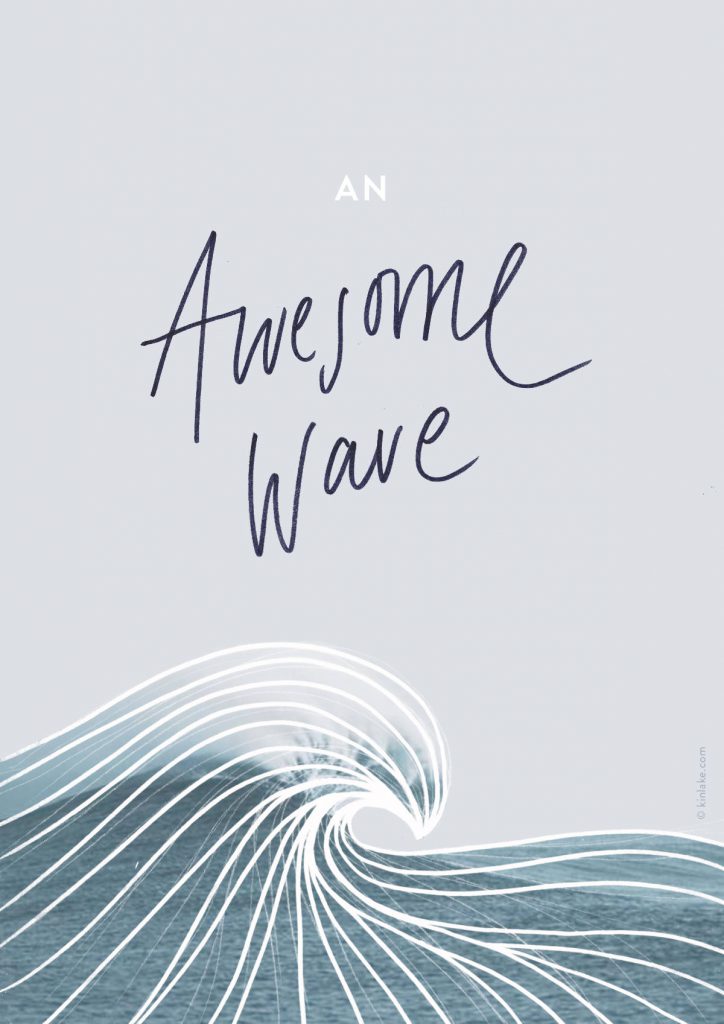 An awesome wave - Kinlake | Creative Folks